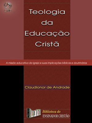 cover image of Teologia da Educação Cristã